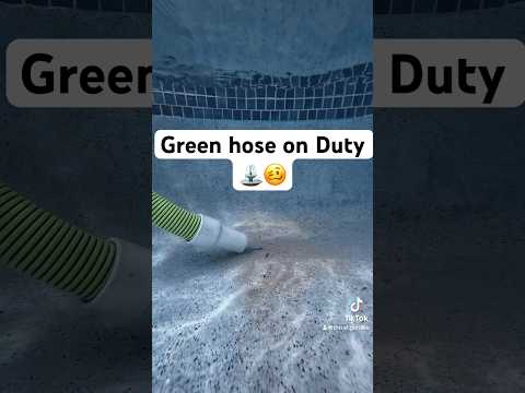 Cleaning the fountain…underwater POV 🌊😂 #poolcleaning #satisfying #cleaningvideos #poolguy #parati