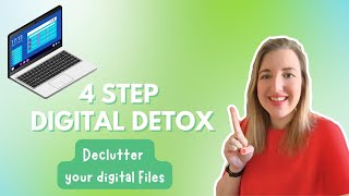 4-Step Digital Organization Detox for ADHD: Declutter Your Phone, Photos, and Computer!
