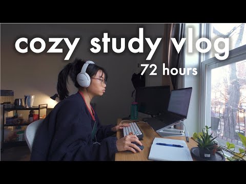 Cozy study vlog ☕️🪴 productive days in my life, early mornings