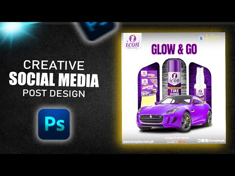 Car Care Products Social Media Post Design Photoshop CC | In Photoshop