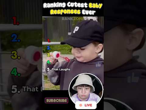 😂 Ranking Funny & Adorable Baby Reactions Ever Caught!