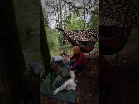 Hanging time in the wood🏕️ #shortsvideo #subscribe #outdoors #octopus