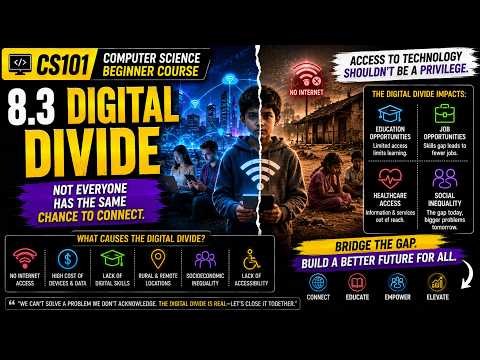 8.3. Digital Divide | Computer Science | Information Technology  | Beginners Course