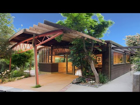 Gantvoort House by John Lautner. Complete overview and walkthrough.