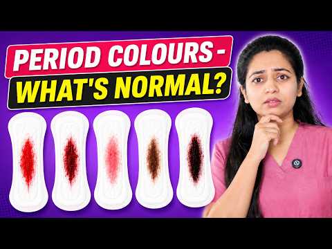 Period Blood Colours Explained | What’s Normal and What’s Not