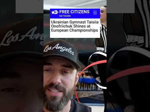 Ukrainian Gymnast Taisiia Onofriichuk Shines at European Championships