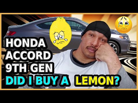 Did I Just Bought A 9th Gen Honda Accord Coupe v6 6 Speed MT Lemon? How Did I Not See This?