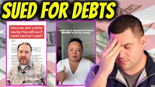 Americans Are Being SUED For Credit Card Debts