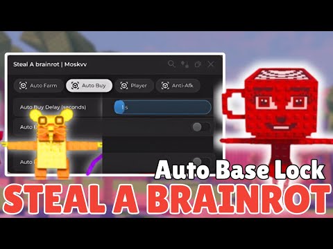 🏠 Steal a Brainrot AUTO BASE LOCK Script! 🔒 Easy Wins, No Key, Fully Updated (2025)