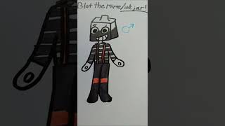 What I think Blot the Mime will look like!#dandysworld #dandysworldroblox #roblox#robloxtrend#shorts