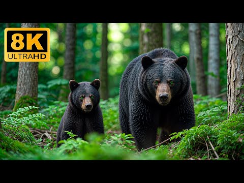 Twilight Wild Drift 8K ULTRA HD 🐾 Dusk falls over wildlife with calming tones