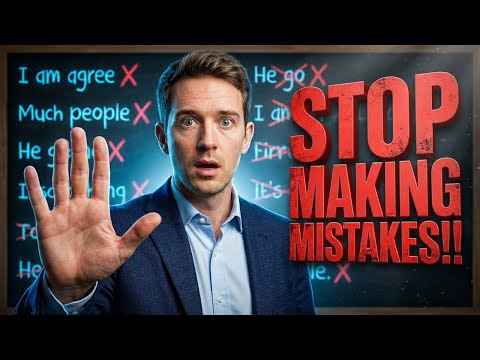Stop Making Mistakes with the Present Continuous! (Actions, Future & Stative Verbs)