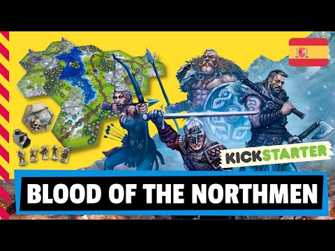 BLOOD OF THE NORTHMEN Juego de mesa - Cómo se juega / Reseña / Tutorial (Español)