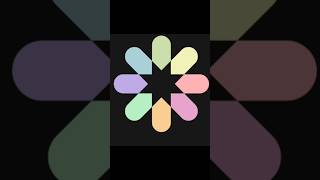 new gradient square flower #graphicdesigne #rm #design