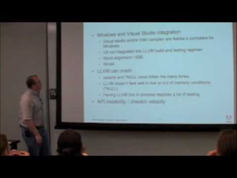 2008 LLVM Developers Meeting - Adobe Image Foundation/Adobe PixelBender - 4 of 5