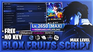 🌐 Blox Fruits Script NO KEY — Auto Farm, Auto Boss, Auto Raids, Sea Events, Fruit ESP & More! 🔥