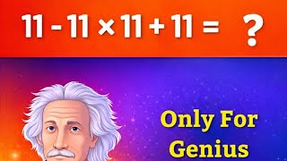 🧠 Genius Math Quiz LIVE | Can You Answer Correctly?