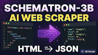 Schematron-3B: The Best Local AI Model for Web Scraping (Setup & Demo)