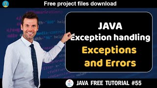 Java tutorial #55 | Exception handling - Exceptions and Errors | Java course for beginners