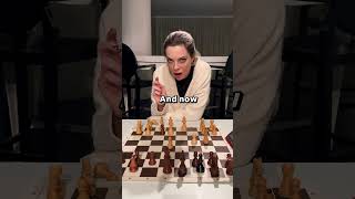 Have you seen this chess trap in Queen's Gambit? #shorts #chessgame #queensgambit