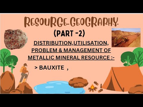 Metallic Mineral  :- BAUXITE || Part 2 || #note #geography #upsc #calcuttauniversity