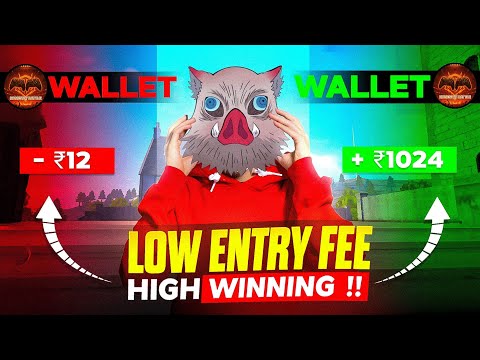 New Tournament App 🔥🤑 Low Entry Fee Matches App 🏴‍☠️💣 High Winning 💸💯 || Solo Tournament Gameplay