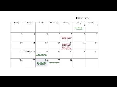 15 Mociones Parte 4: Envíos y fechas límite