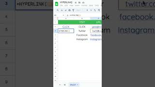 How to HYPERLINK  #googlesheets