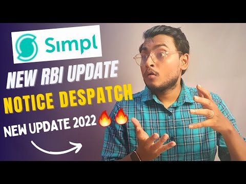 simpl pay later Notice Dispatch 🚫||rbi update||simpl pay later kyc update||simpl pay later not paid