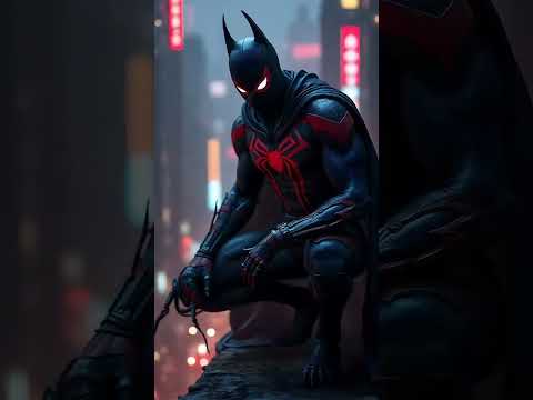 The fusion of Batman and Spider-Man