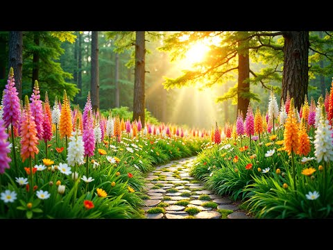 Sunlit Petals 🌼 Soothing Music For The Nerves 🌿 Healing Music For The Heart, Blood Vessels And Relax