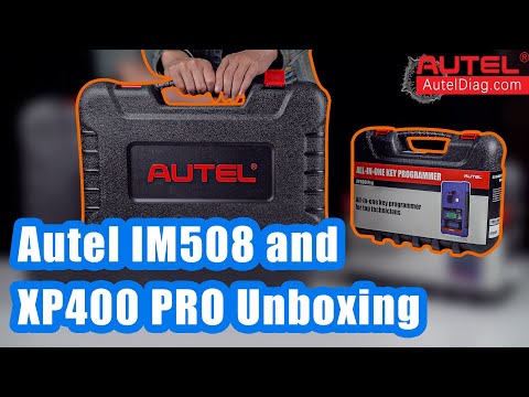 Unboxing | Autel MaxiIM IM508 + XP400 Pro - Auteldiag com