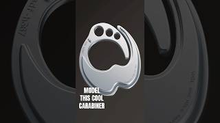 Modelling a Jalabiner Carabiner #plasticity #blender #3dmodeling #plasticity3d #blender3d #3d #cad