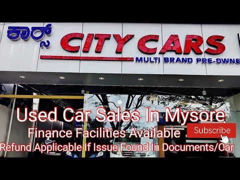 Used Cars In Mysore | Superior Cars | City Cars | Finance Facilities | Mysore