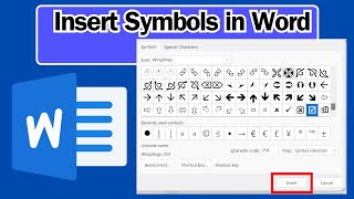 How to Insert Symbols in Word | Quick & Easy Tutorial for Beginners