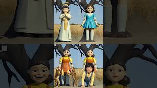 Cute doll 👍 6 #shorts #funny #squidgame #squidgame2 #squidgameplot  #shortsviral #squidgame3