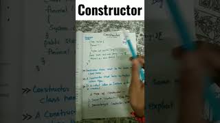 constructor in java