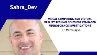 Visual Computing and Virtual Reality Technologies for EM-Based Neuroscience Investigations