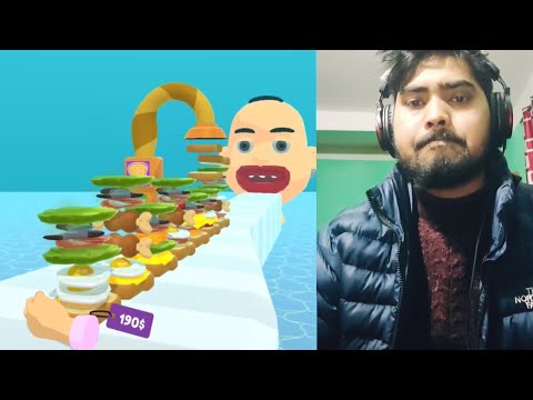Sandwich 🥪 Run 3D Gameplay Android IOS New Game 2022 | Big Update Popular Games | TapMe