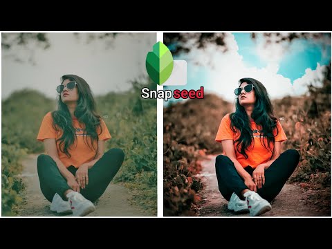 Snapseed Simple Background Change 😍