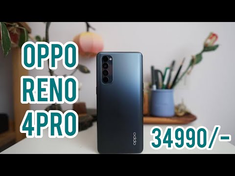 Oppo Reno 4 pro Rs 34990 unboxing