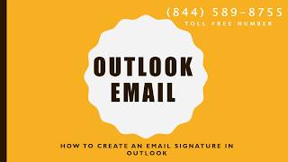 Outlook Email Help (844) 589-8755