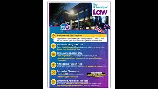Study in the UK with Job Guarantee! | University of Law Sept 2025 Intake 🇬🇧