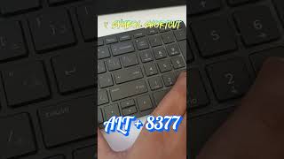 How to Type Indian Rupee Symbol ₹ in Keyboard #wisdomtechnical #tech #shorts #shortcutkeys