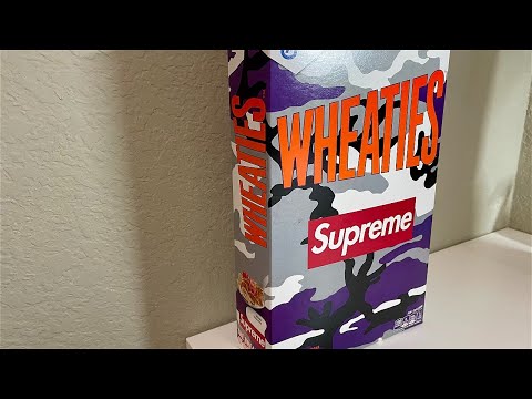 Supreme Wheaties Cereal Box!!