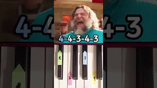 Steve's Lava Chicken - Easy piano tutorial🎹