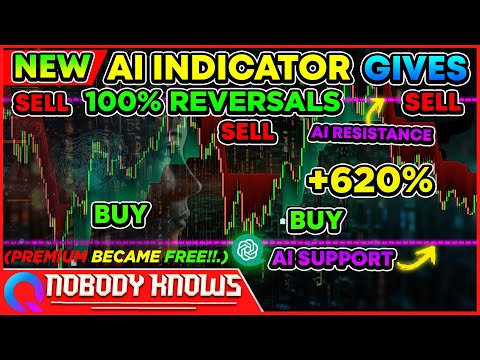 NEW Artificial Intelligence TradingView Support and Resistance Indicator (BEST Buy Sell Indicator )