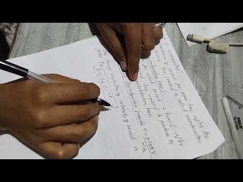 Reverberation time and derive Sabine's formula
