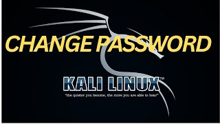 How to Change Your Password on Kali Linux 2024