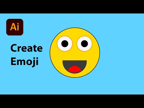 Creating Emoji in illustrator #Shorts